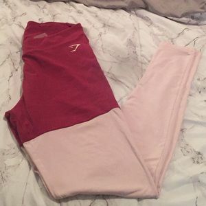 Gymshark two-tone leggings